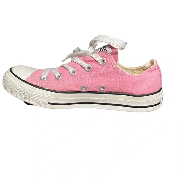Converse Pink and White Athletic Shoes - Picture 2 of 9
